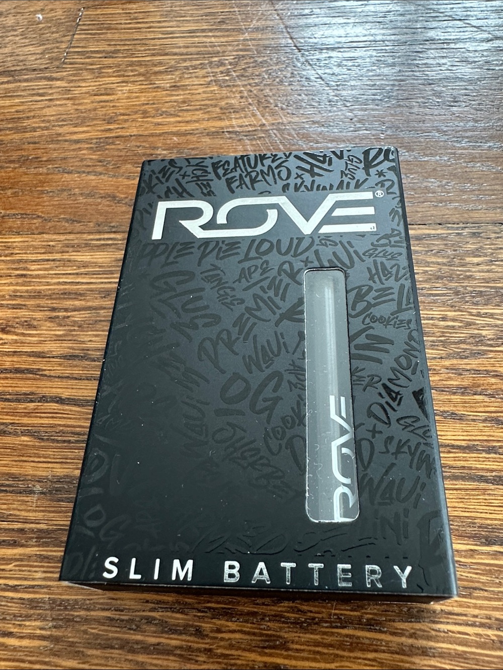 ROVE Slim Battery - Black & Silver Accent